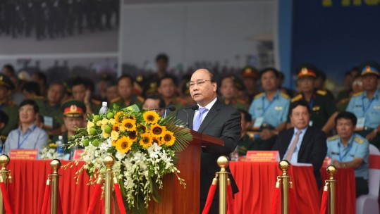 Thủ tướng dự Lễ xuất quân, diễn tập phương án bảo vệ Tuần lễ cấp cao APEC
