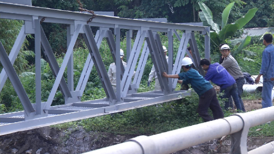 Gấp rút thi công nâng cấp hệ thống cấp nước ở khu vực thành phố Lào Cai