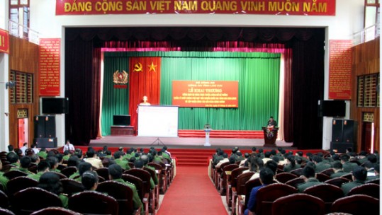 Công an tỉnh Lào Cai khai trương cổng dịch vụ công trực tuyến