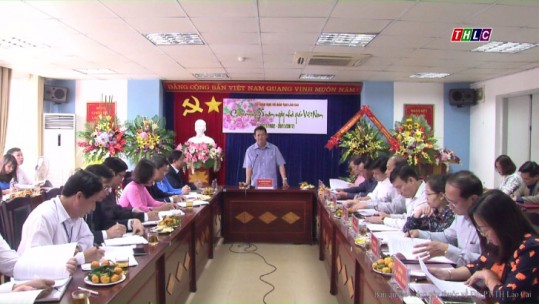 Tỉnh ủy làm việc với Sở Giáo dục và Đào tạo Lào Cai về kết quả thực hiện Đề án số 06