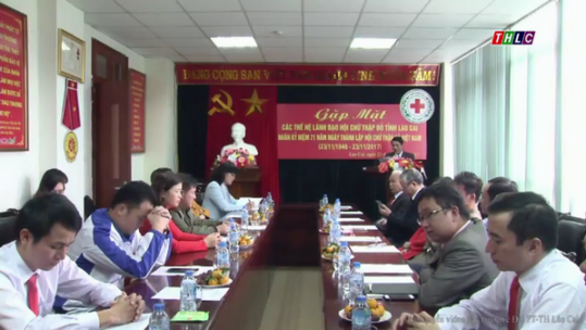Hội Chữ thập đỏ Lào Cai gặp mặt các thế hệ lãnh đạo