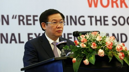 Phó Thủ tướng Vương Đình Huệ dự Hội thảo về chính sách BHXH
