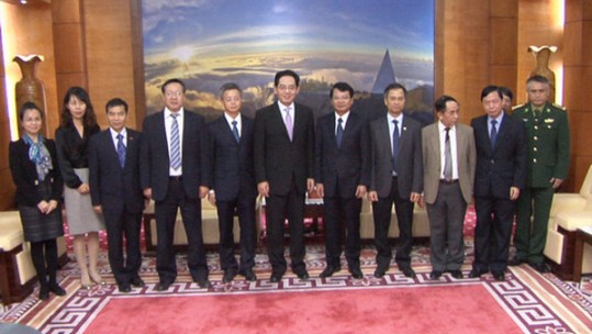 Đại sứ đặc mệnh toàn quyền nước CH nhân dân Trung Hoa tại Việt Nam thăm và làm việc tại Lào Cai