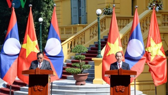 Họp báo bế mạc Năm Đoàn kết hữu nghị Việt-Lào