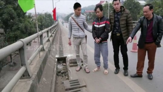 Bắt khẩn cấp đối tượng trộm cắp tài sản trên đường cao tốc Nội Bài – Lào Cai