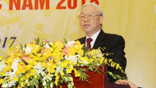 Tổng Bí thư Nguyễn Phú Trọng: Phát triển nhanh và bền vững hơn, không để tụt hậu