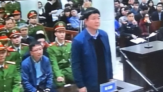 Ông Đinh La Thăng và Trịnh Xuân Thanh cùng đồng phạm hầu tòa