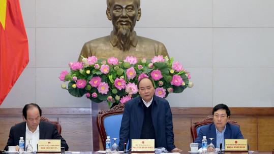 Thủ Tướng chủ trì cuộc họp với Ủy ban hợp tác Việt Nam - Lào