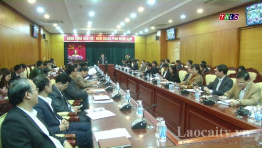 Tỉnh ủy Lào Cai: Hội nghị trực tuyến công tác CCHC năm 2016–2017