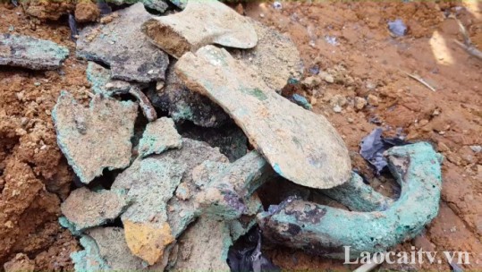 Phát hiện di chỉ khảo cổ tại xã Bản Vược, huyện Bát Xát