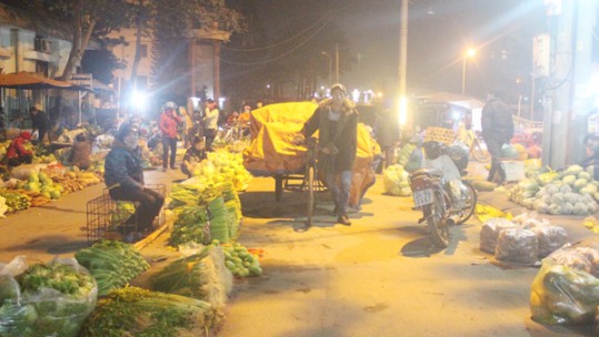 Triển khai di chuyển chợ đêm từ Cốc Lếu về Kim Tân