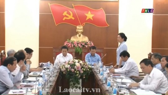 Học viện Chính trị Quốc gia Hồ Chí Minh làm việc với tỉnh Lào Cai