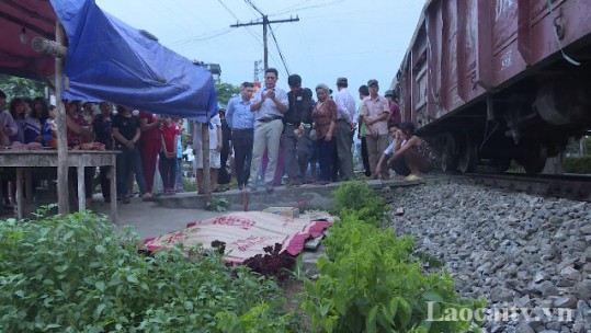 Tai nạn tàu hỏa khiến một người tử vong tại huyện Bảo Thắng