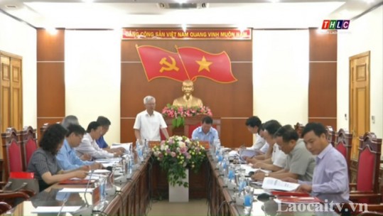 Hội đồng lý luận Trung ương làm việc với Tỉnh ủy Lào Cai