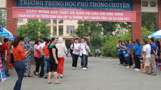 Trường THPT chuyên Lào Cai tuyển sinh 350 chỉ tiêu lớp 10 năm học 2018 – 2019