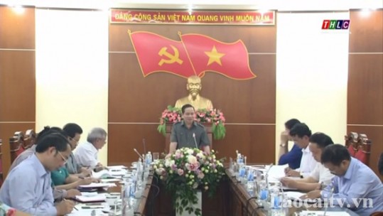 Ban dân vận Trung ương làm việc với tỉnh Lào Cai