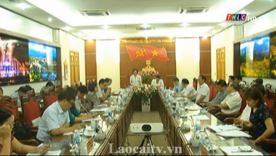 Đoàn kiểm tra Ban chỉ đạo Trung ương thực hiện quy chế dân chủ làm việc với Tỉnh ủy Lào Cai