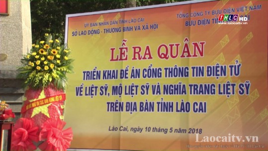 Lào Cai triển khai Đề án xây dựng cổng thông tin điện tử về liệt sỹ