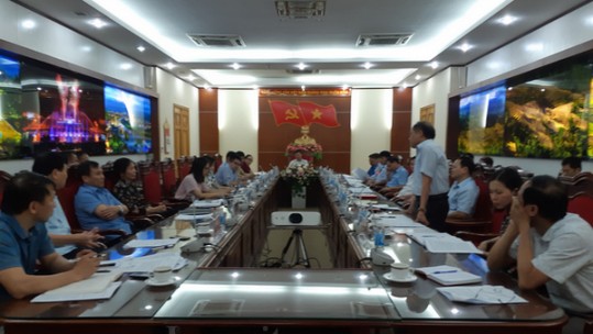 Ban Tổ chức Trung ương làm việc với Tỉnh ủy Lào Cai