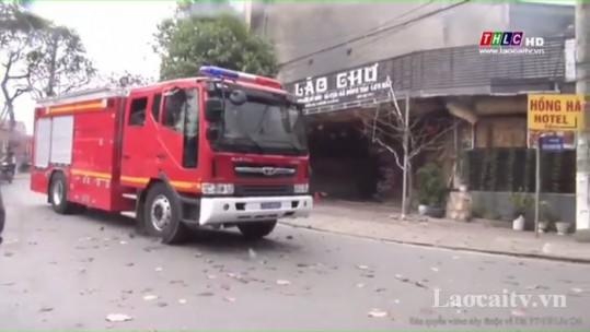 Thành phố Lào Cai mở đợt cao điểm phòng, chống cháy nổ