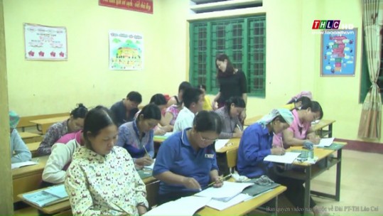 Lớp học đặc biệt ở vùng cao Lào Cai