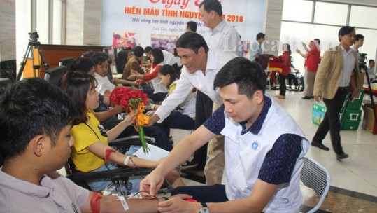 Phấn đấu tiếp nhận 1.000 đơn vị máu trong Chiến dịch “Những giọt máu hồng” hè 2018