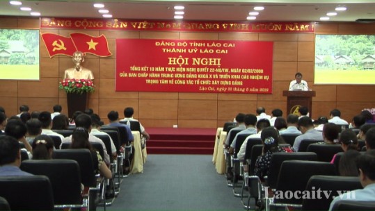 Thành phố Lào Cai tổng kết 10 năm thực hiện Nghị quyết 22