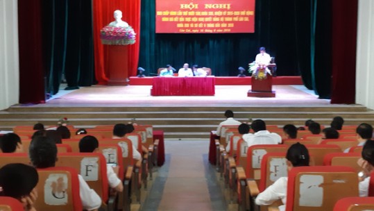 Hội nghị BCH Đảng bộ Thành phố Lào Cai lần thứ 18
