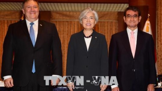 Mỹ-Nhật-Hàn cân nhắc một loạt động thái sau Hội nghị Thượng đỉnh Mỹ-Triều