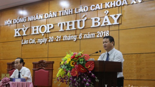 Khai mạc kỳ họp thứ 7 HĐND tỉnh Lào Cai khóa XV