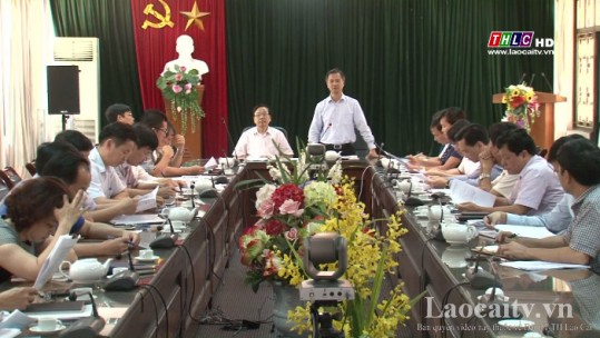 Tỉnh Lào Cai làm việc với ĐH Thái Nguyên về sáp nhập trường CĐSP Lào Cai vào Phân hiệu ĐH Thái Nguyên
