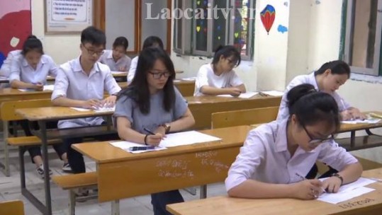 Lào Cai: Môn thi Ngữ Văn diễn ra an toàn, nghiêm túc