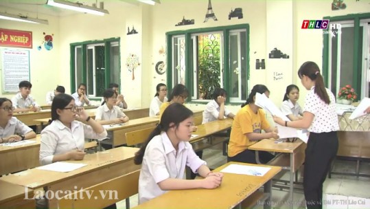 Lào Cai tỷ lệ đỗ tốt nghiệp kỳ thi THPT quốc gia năm 2018 đạt 98,39%