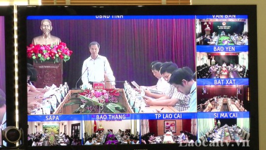 Ban chỉ đạo ứng dụng và phát triển CNTT tỉnh Lào Cai sơ kết 6 tháng đầu năm