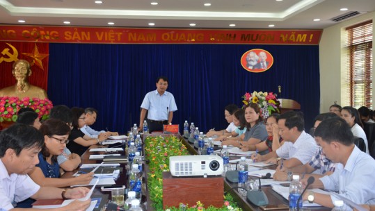 Chủ tịch UBND tỉnh Đặng Xuân Phong làm việc với Trường Cao đẳng Sư phạm Lào Cai