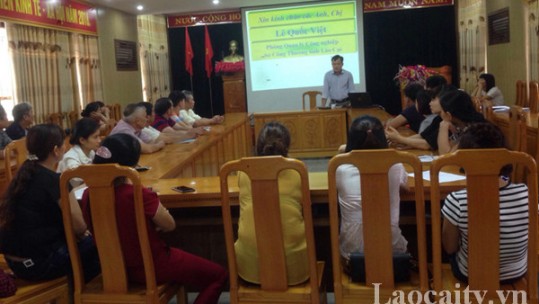 TP Lào Cai chủ động hỗ trợ 28 cơ sở xác nhận kiến thức an toàn thực phẩm