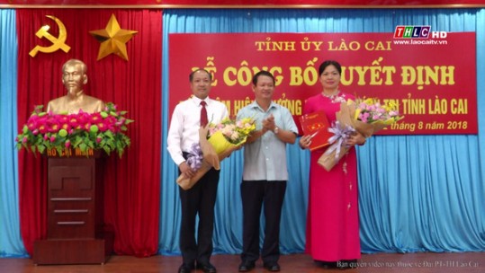 Công bố Quyết định bổ nhiệm Hiệu trưởng Trường Chính trị tỉnh Lào Cai