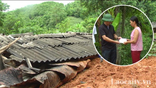 Mưa lớn gây thiệt hại trên địa bàn huyện Bảo Thắng
