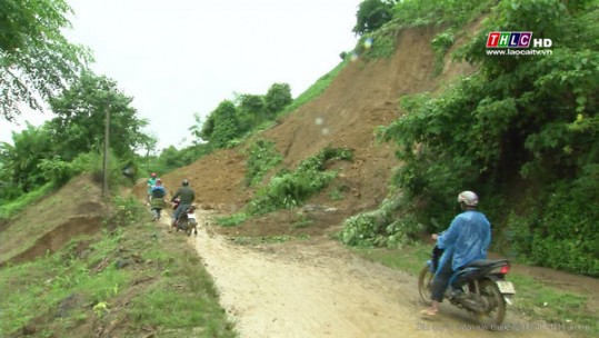 Mưa lớn gây thiệt hại nặng tại một số địa phương của tỉnh Lào Cai