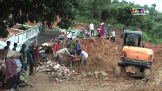 Lào Cai thiệt hại trên 12,5 tỷ đồng trong những ngày mưa vừa qua