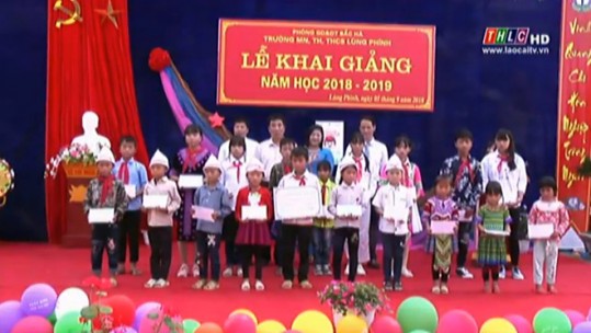 Lào Cai khai giảng năm học mới 2018-2019