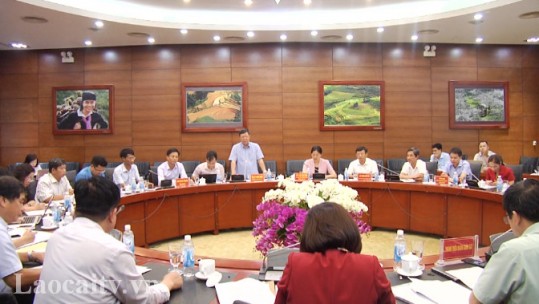 Đoàn giám sát Ủy ban Trung ương MTTQ Việt Nam làm việc với tỉnh Lào Cai