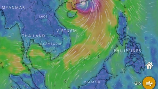 Công điện khẩn về việc chủ động các biện pháp phòng, chống cơn bão số 6 (bão Mangkhut)