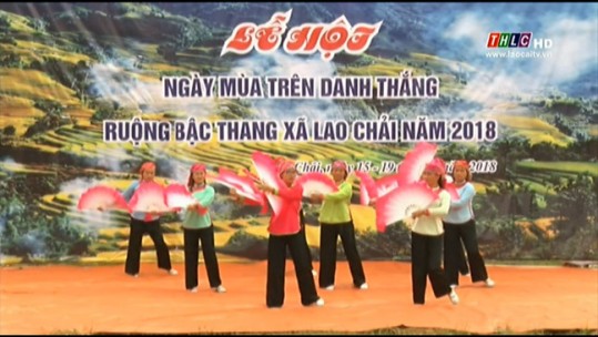 Lễ hội ngày mùa trên danh thắng ruộng bậc thang xã Lao Chải, huyện Sa Pa