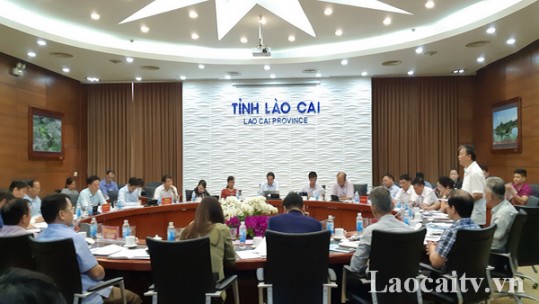 Ban Chỉ đạo Cải cách hành chính của Chính phủ làm  việc tại tỉnh Lào Cai