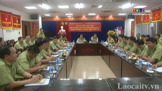 Lào Cai - Hà Nội ký kết giao ước phối hợp quản lý thị trường