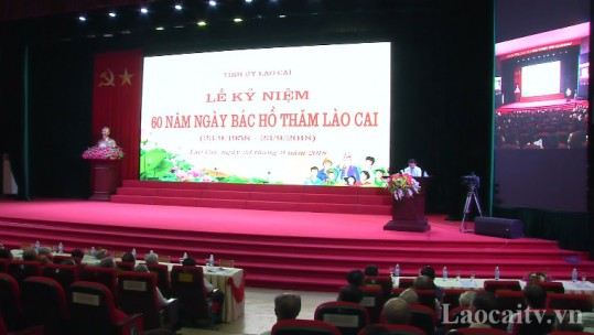 Lễ kỷ niệm 60 năm ngày Bác Hồ lên thăm Lào Cai