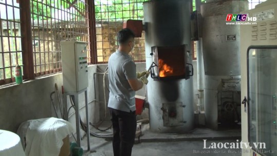 Các bệnh viện của Lào Cai đã quan tâm đến việc xử lý rác thải y tế