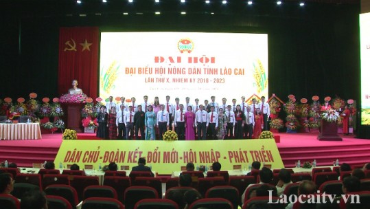 Đại hội đại biểu Hội Nông dân tỉnh Lào Cai lần thứ X, nhiệm kỳ 2018 - 2023