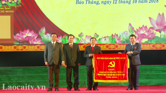 Bảo Thắng kỷ niệm 70 năm ngày thành lập Đảng bộ huyện